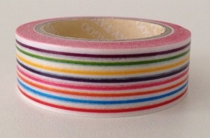 Washi Tape Angoo LINEAS MULTICOLOR