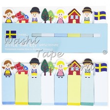 Marcadores de páginas-  Sweden Stick Marker world costume